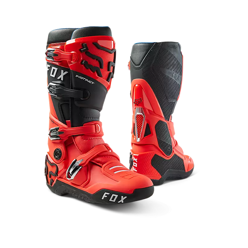 Red clearance colour boot