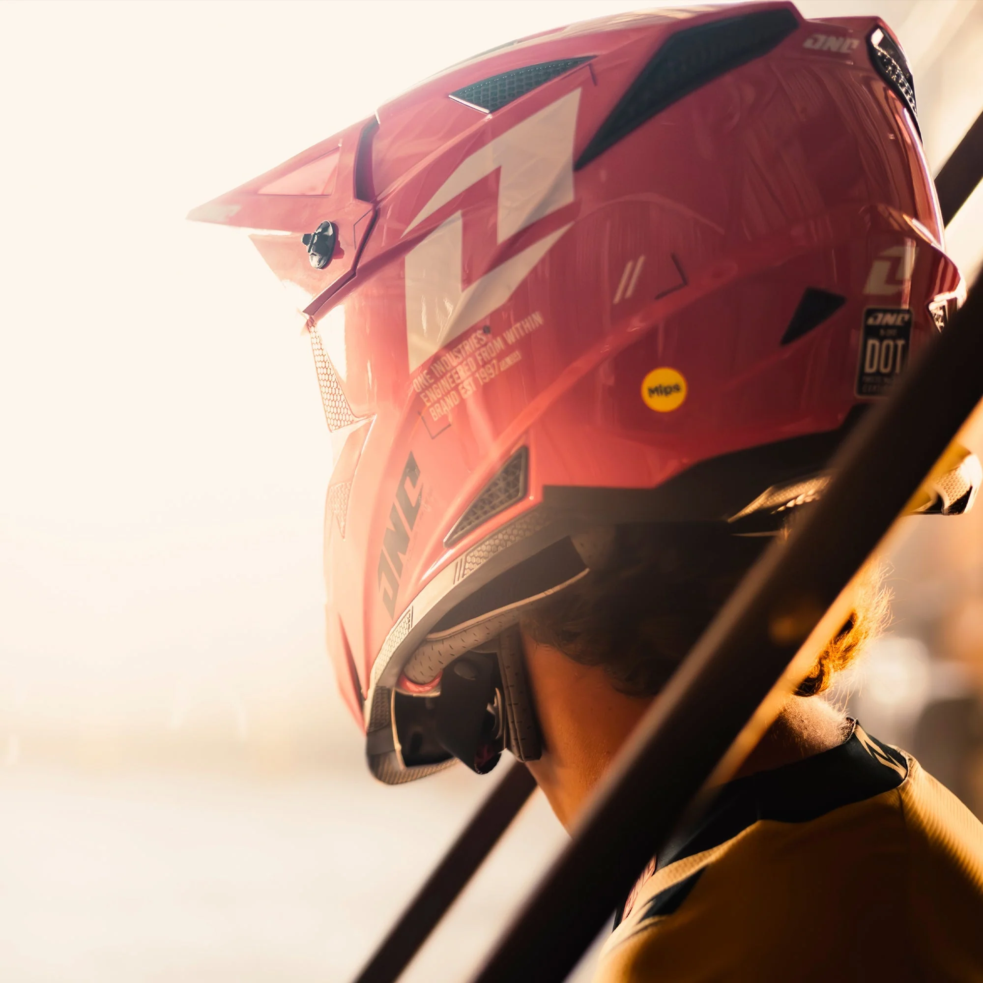 X-297 HELMET - ELECTRIC RED image 8