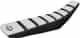 Ribbed Velcro Cover in Black with Grey Top for Kawasaki KX450F model years 2016-2018