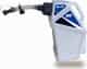 G5 5 Gallon Utility Jug in a durable design, ideal for transporting liquids, featuring a sturdy handle and a secure lid.