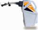 G5 5 Gallon Utility Jug with durable handle and spout for easy pouring and transportation