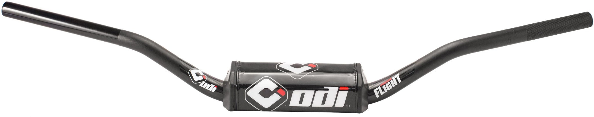 Podium Flight Handlebar for Honda/Kawasaki OEM bend, showcasing its sleek design and durable construction.