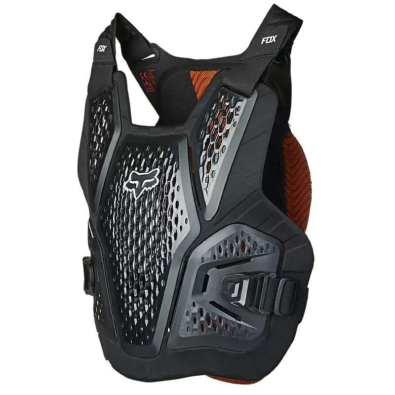 Raceframe Impact Soft Back CE D3O® Chest Guard - Black