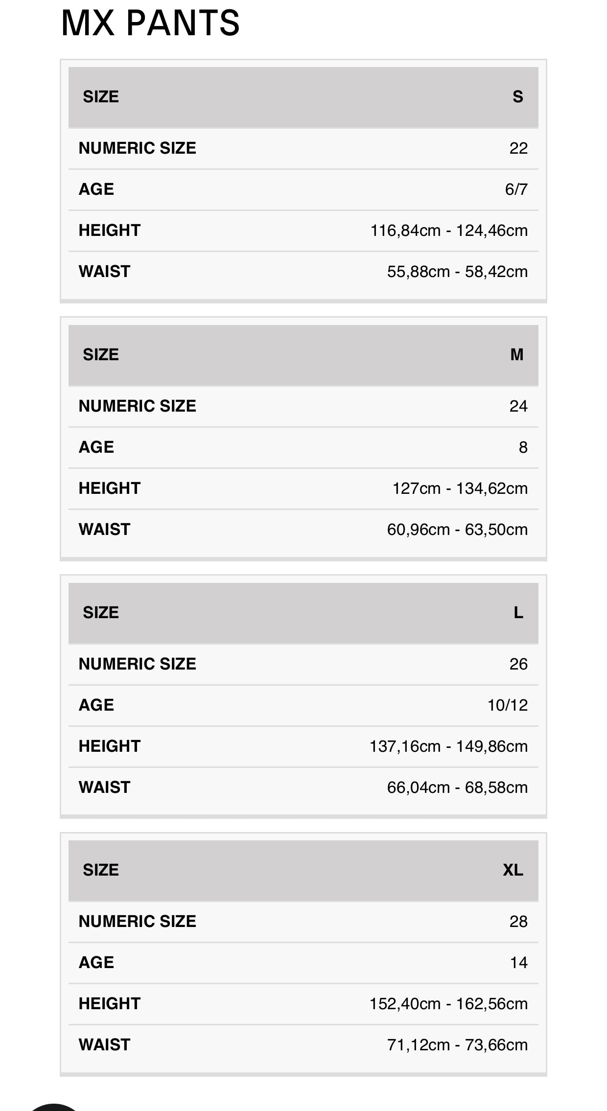 Youth 180 Race Spec Kit Combo