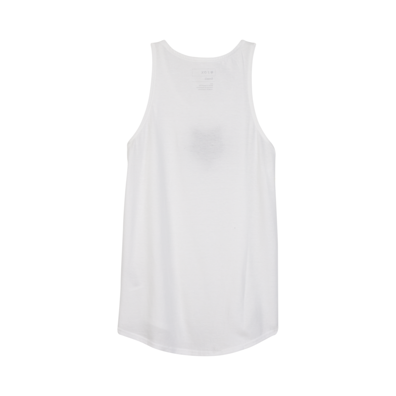 Womens Fox Head Tank - White