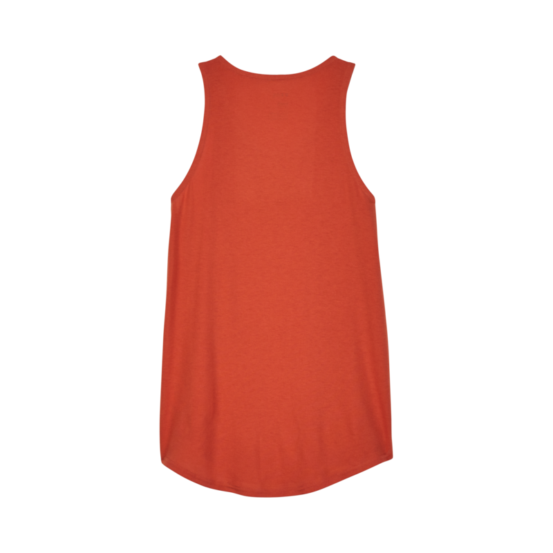 Womens Fox Head Tank - Atomic Orange