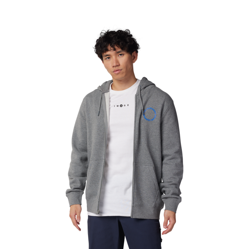 Next Level Zip Hoodie - Heather Graphite