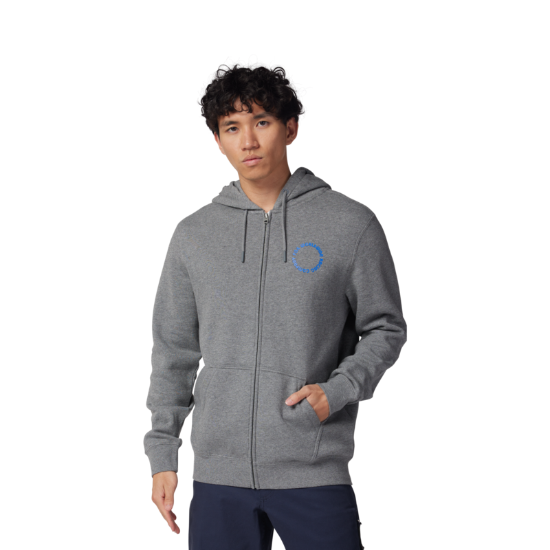 Next Level Zip Hoodie - Heather Graphite