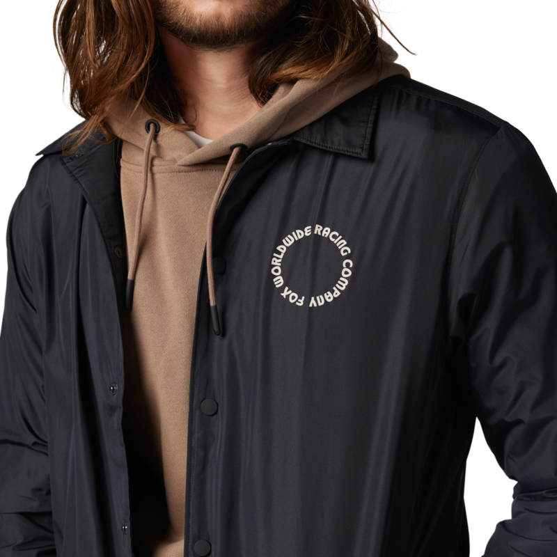 Next Level Coaches Jacket - Black