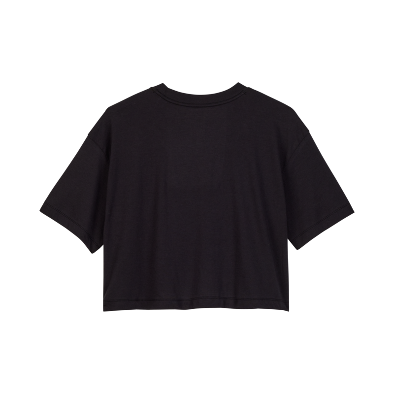 Womens Byrd Crop Tee - Black