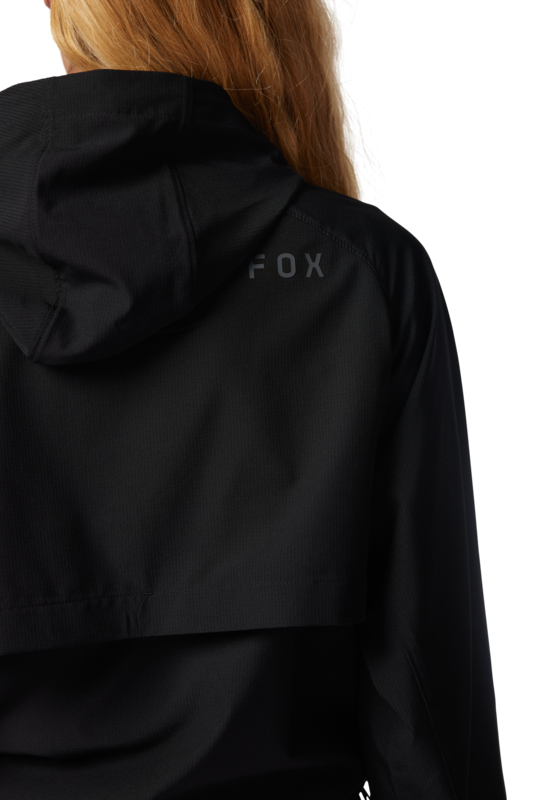 Womens Survivalist Windbreaker Jacket - Black