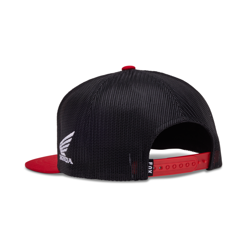 Fox x Honda Snapback Hat - Flame Red