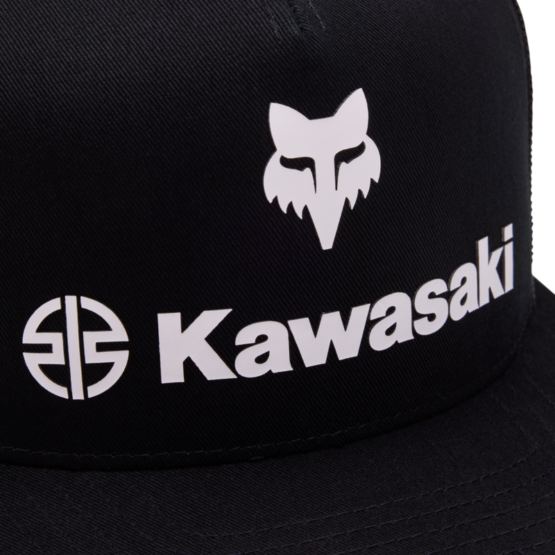 Fox x Kawasaki Snapback Hat - Black