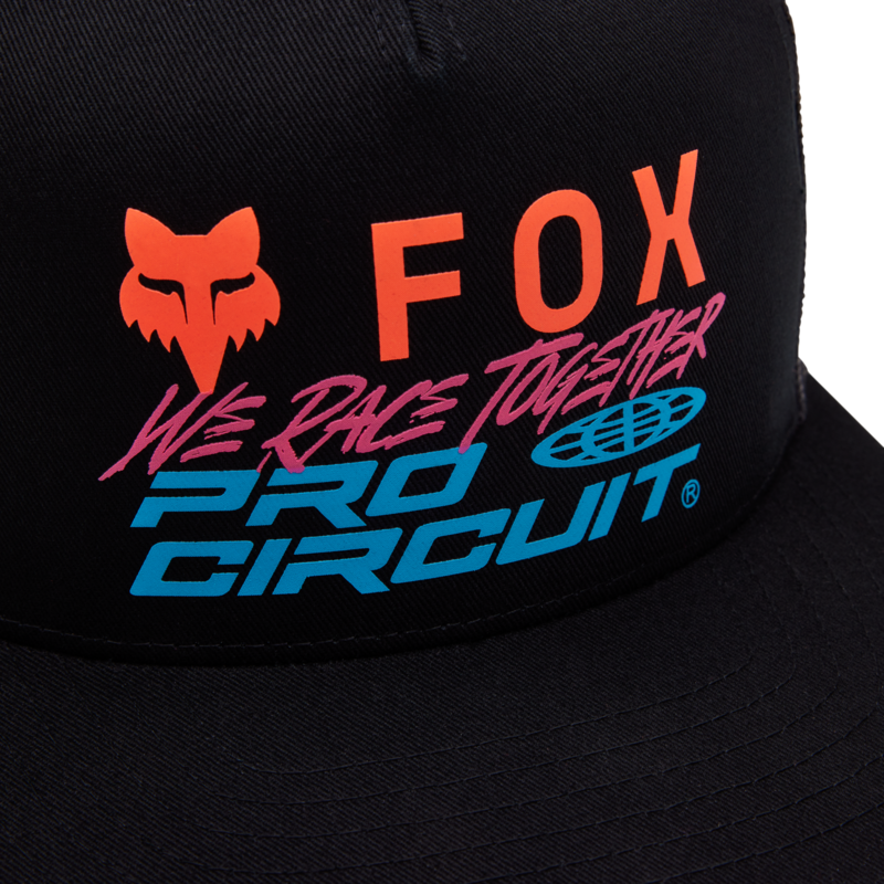 Fox x Pro Circuit Snapback Hat - Black