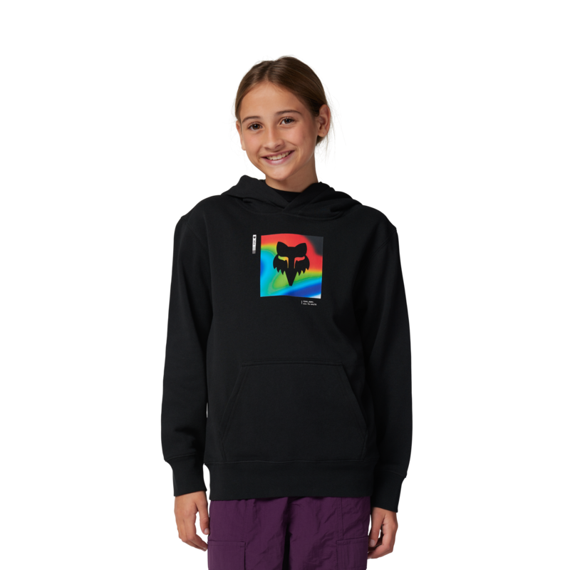 Youth Scans Pullover Hoodie - Black