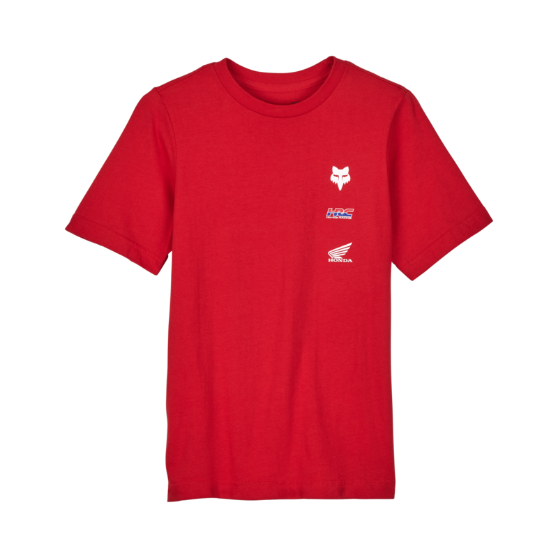 Youth Fox x Honda Premium Tee FLAME RED Youth Small Image