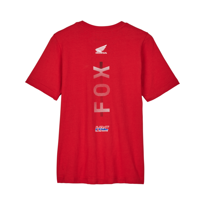 Youth Fox x Honda Premium Tee - Flame Red