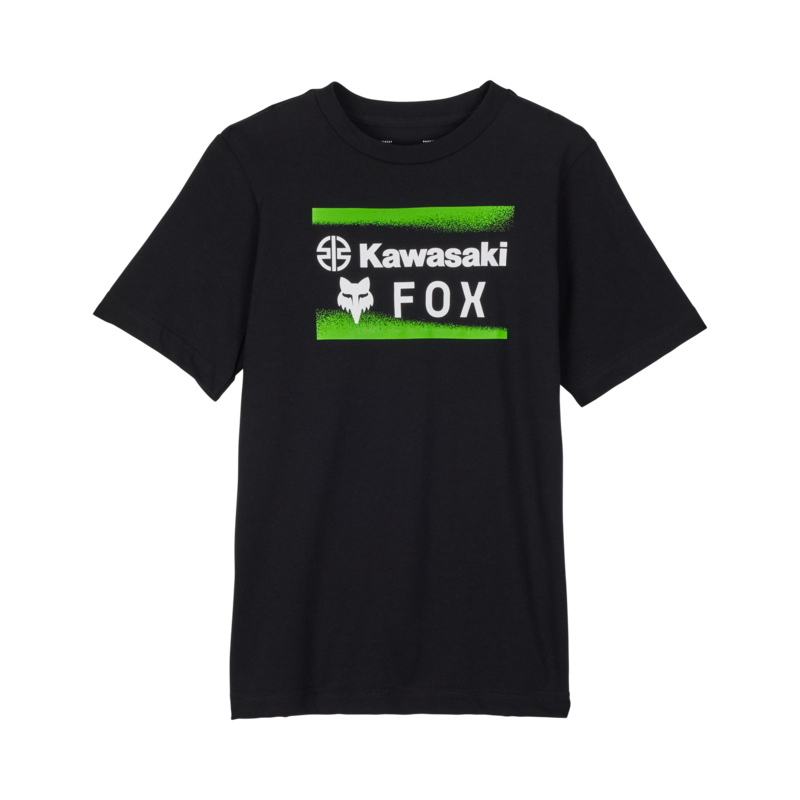 Youth Fox x Kawasaki Premium Tee BLACK Youth Small Image