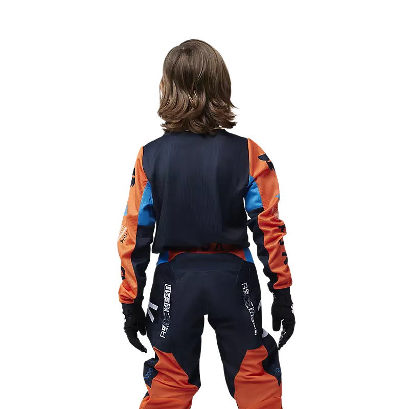 Youth 180 Race Spec Jersey in vibrant colors designed for motocross enthusiasts, showcasing durability and comfort.