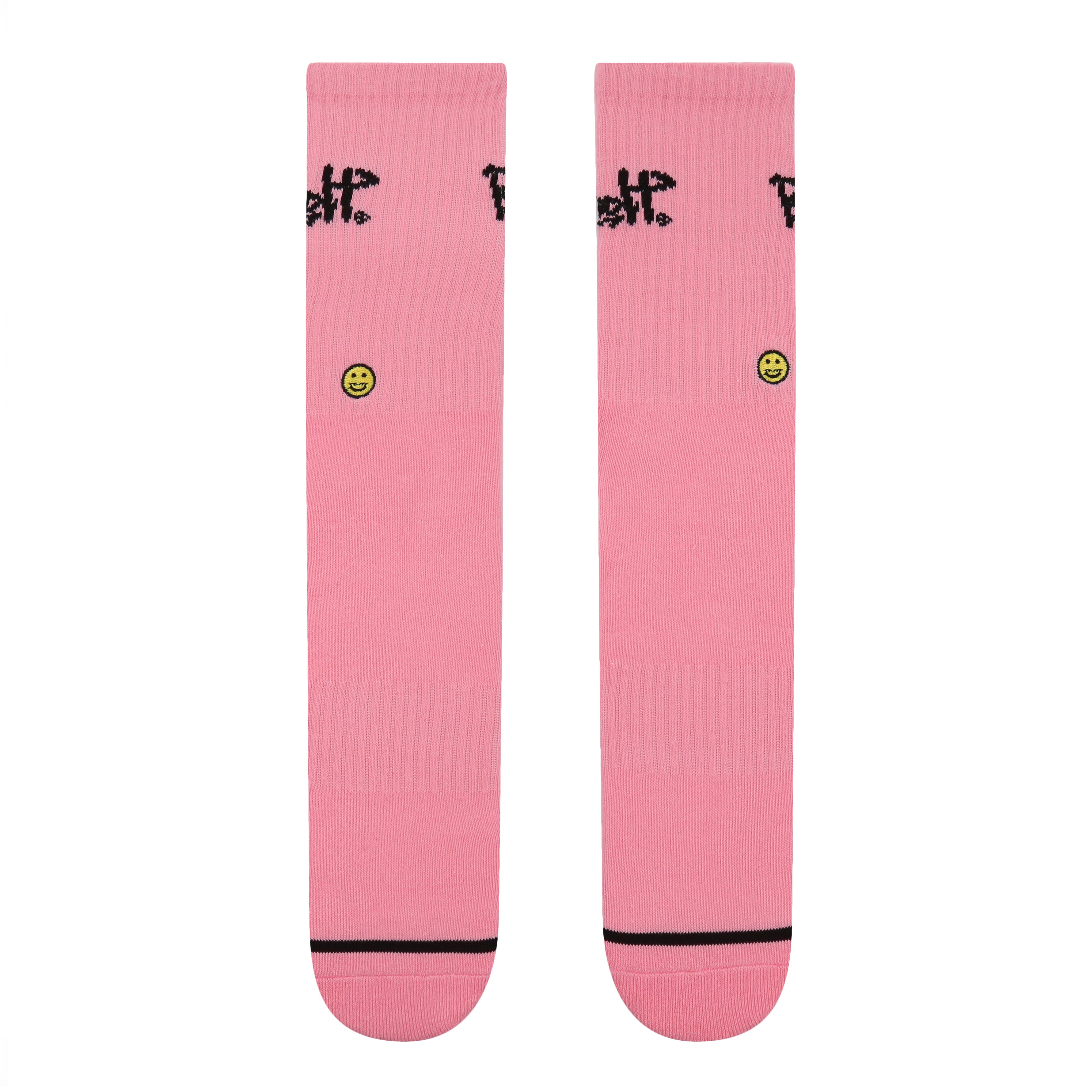 Pink Stuss Crew Sock