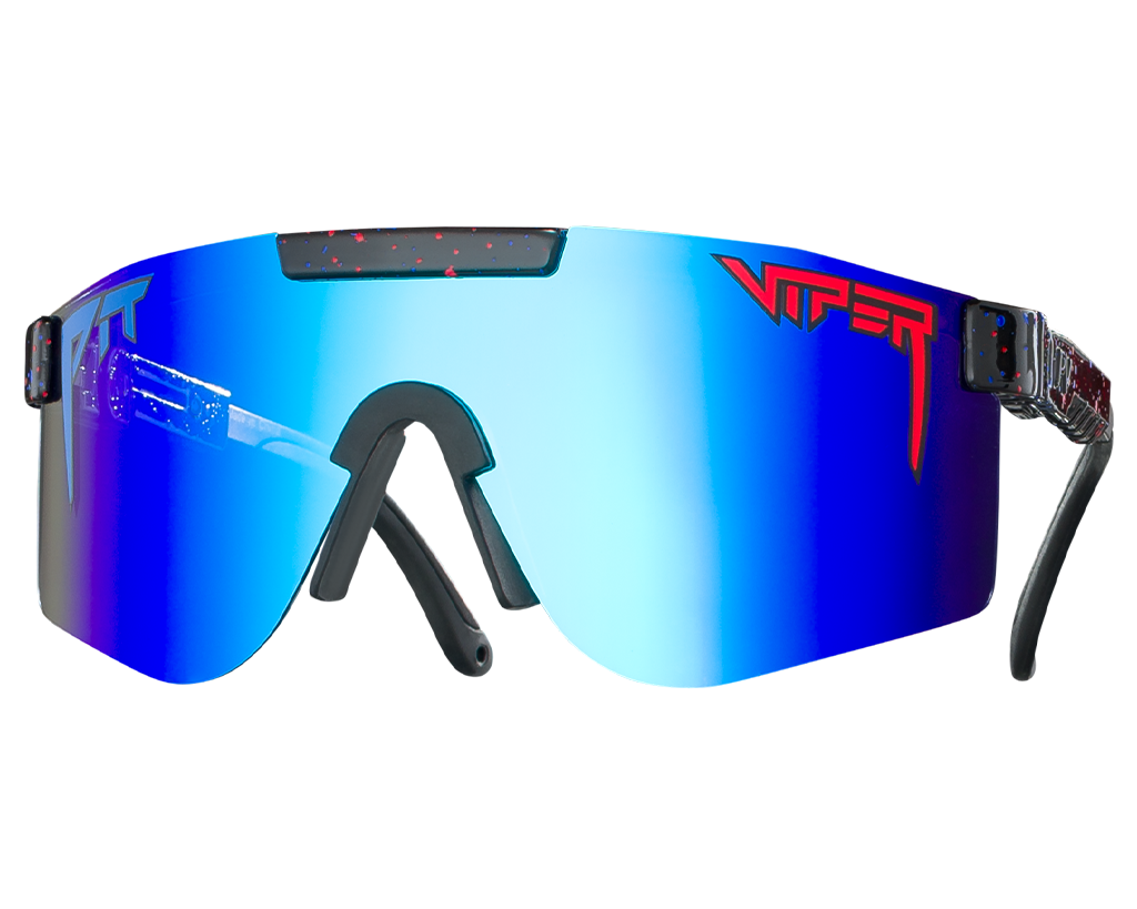 Wide / Polarized Blue | The Peacekeeper Original from Pit Viper Sunglasses