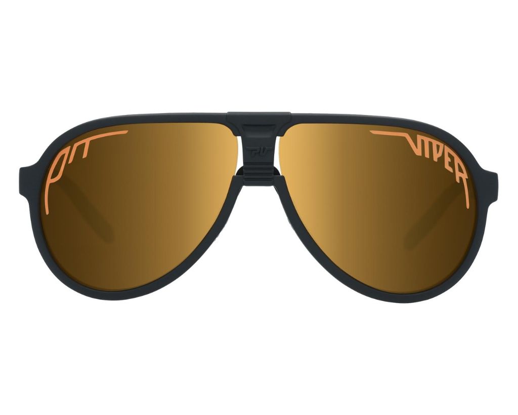 / Polarized Gold | The Exec Jethawk with a Polarized Gold lens from Pit Viper Sunglasses