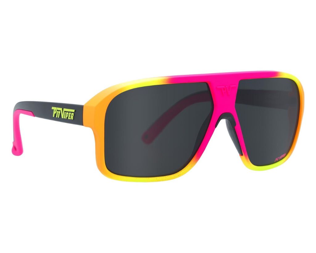 / Polarized Smoke | The Italo Flight Optics with a Polarized Smoke lens from Pit Viper Sunglasses