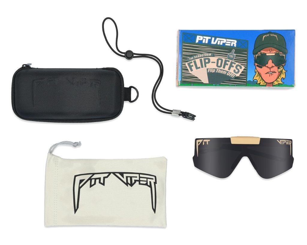 / Smoke | The Sandstorm Flip-Offs from Pit Viper Sunglasses