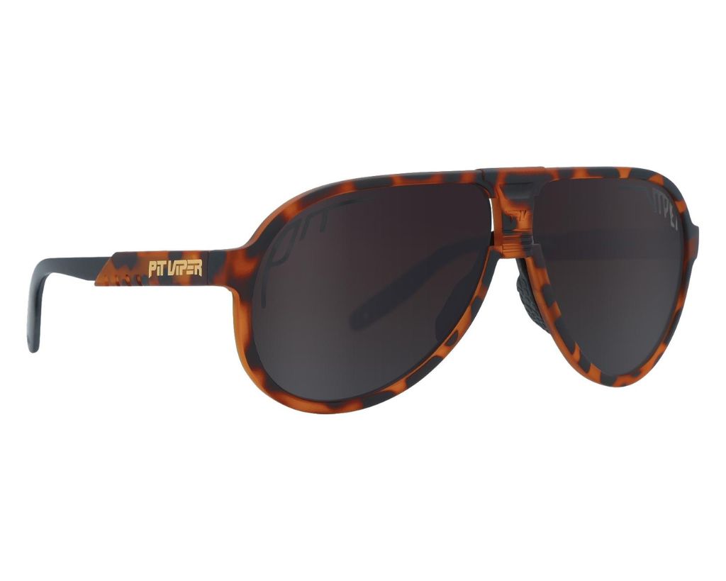 / Polarized Brown Fade | The Landlocked Jethawk with a Polarized Brown Fade lens from Pit Viper Sunglasses