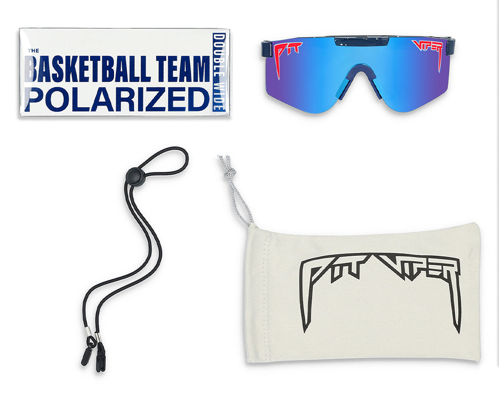 Wide / Polarized Blue | The Basketball Team Original from Pit Viper Sunglasses