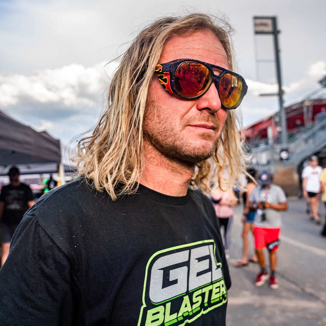 / Polarized Z87+ Red | Man wearing the Combustion Exciters from Pit Viper Sungasses