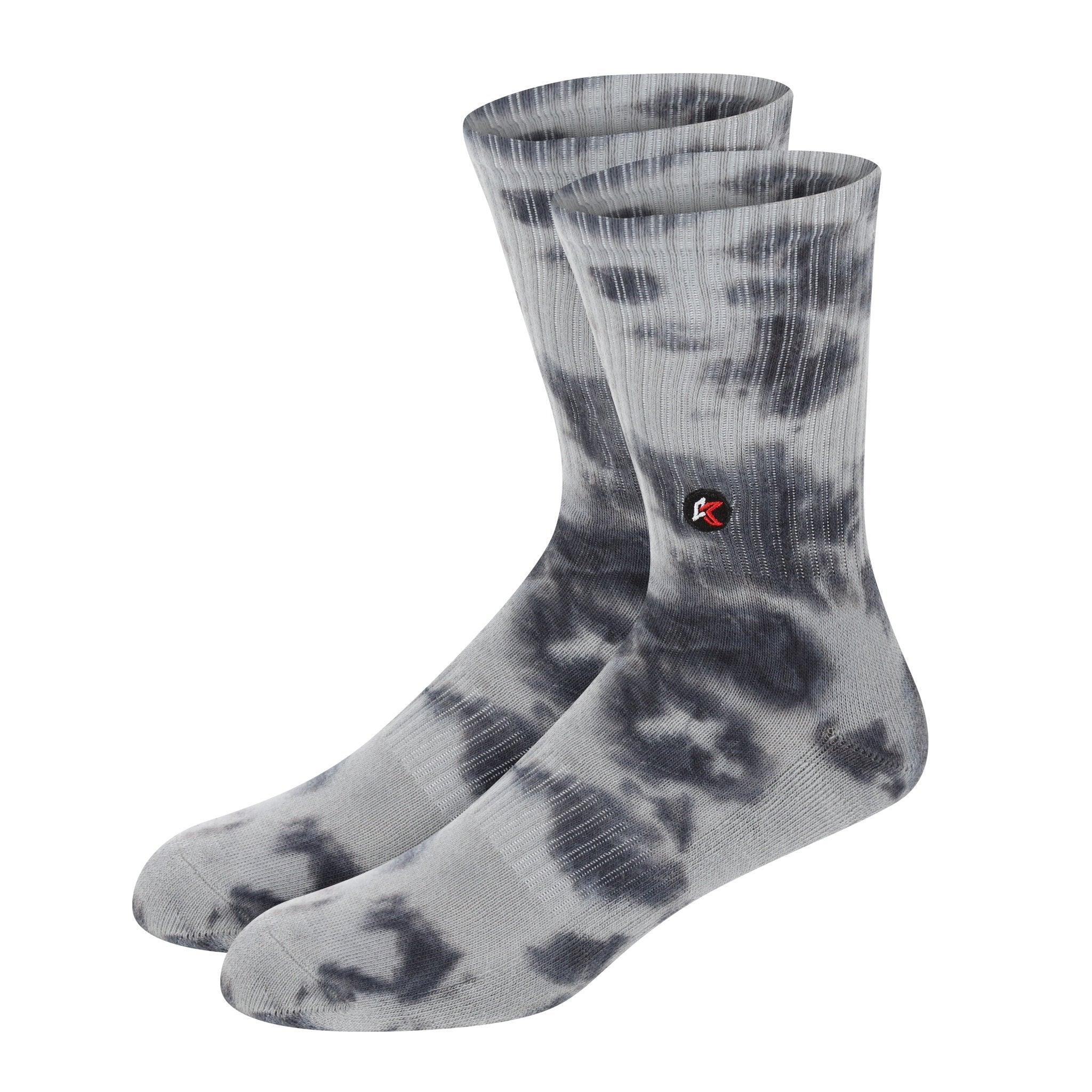 Grey Tie Dye Crew Sock - Kecks