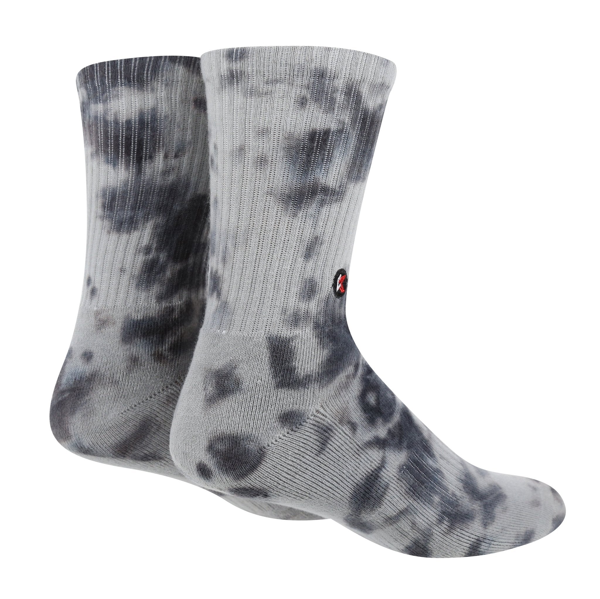 Grey Tie Dye Crew Sock - Kecks