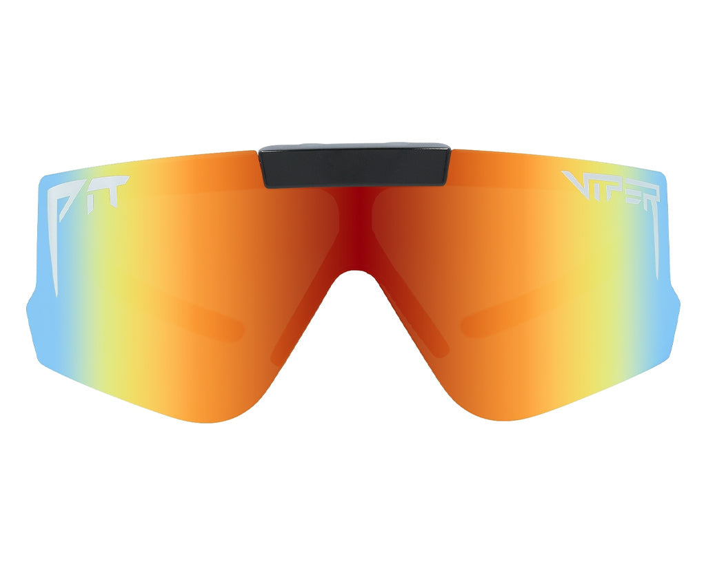 / Rainbow | The Exec Flip-Offs with a rainbow lens from Pit Viper Sunglasses