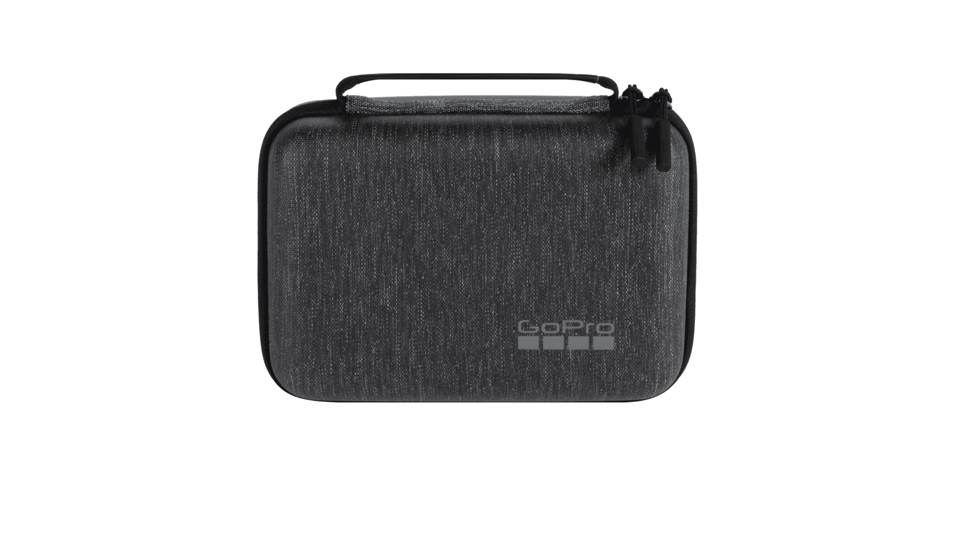 Casey Semi Hard Camera Case in black with adjustable dividers and zipper closure, placed on a wooden surface.