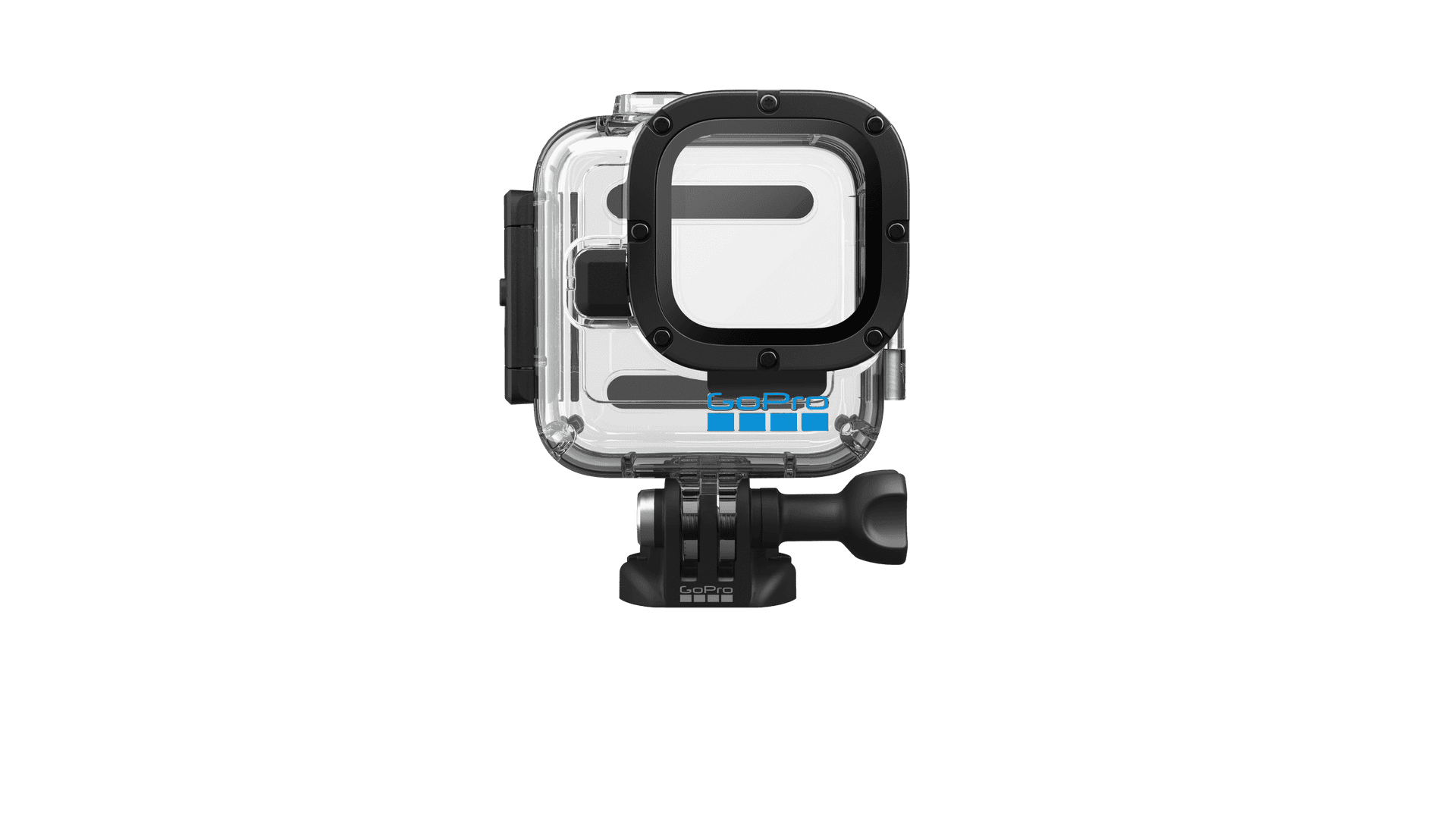 HERO11 Black Mini Dive Housing designed for underwater protection and durability for action cameras.