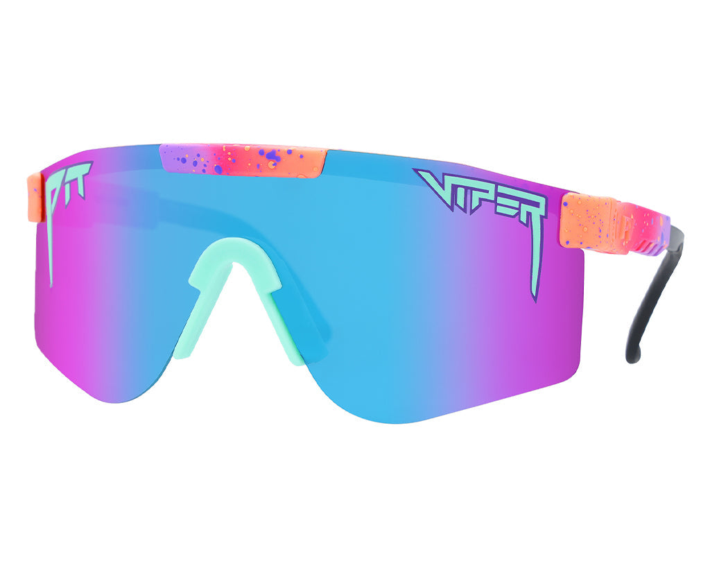 Wide / Polarized Blue-Purple | The Copacabana Original from Pit Viper Sunglasses