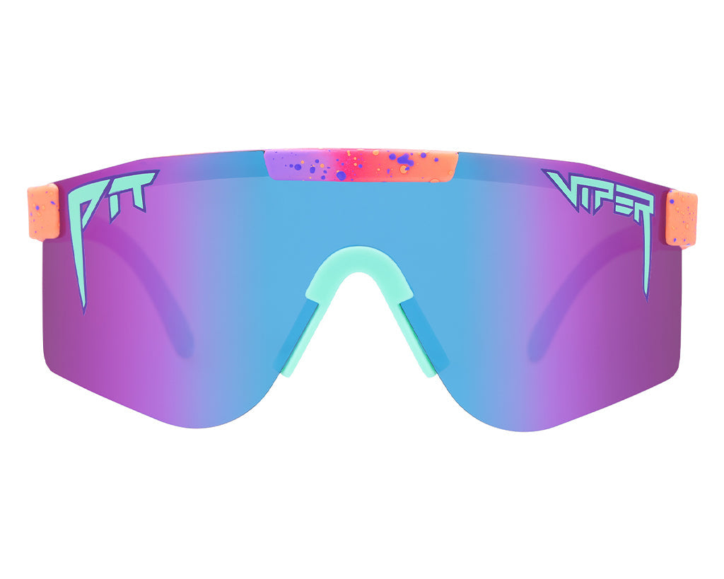 Wide / Polarized Blue-Purple | The Copacabana Original from Pit Viper Sunglasses