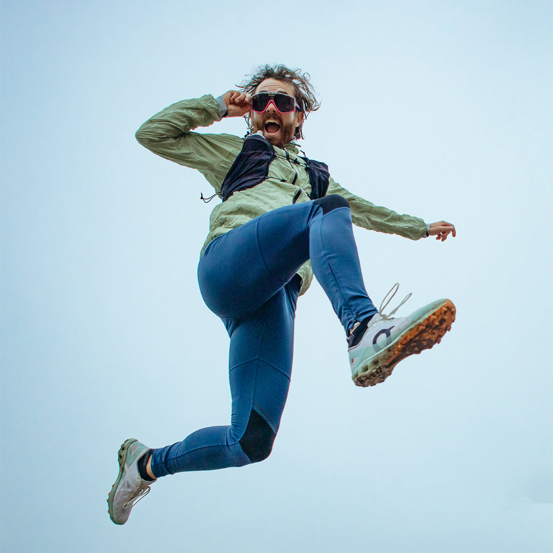 / Smoke | Man jumping in the Son Of Beach Try-Hard from Pit Viper Sunglasses