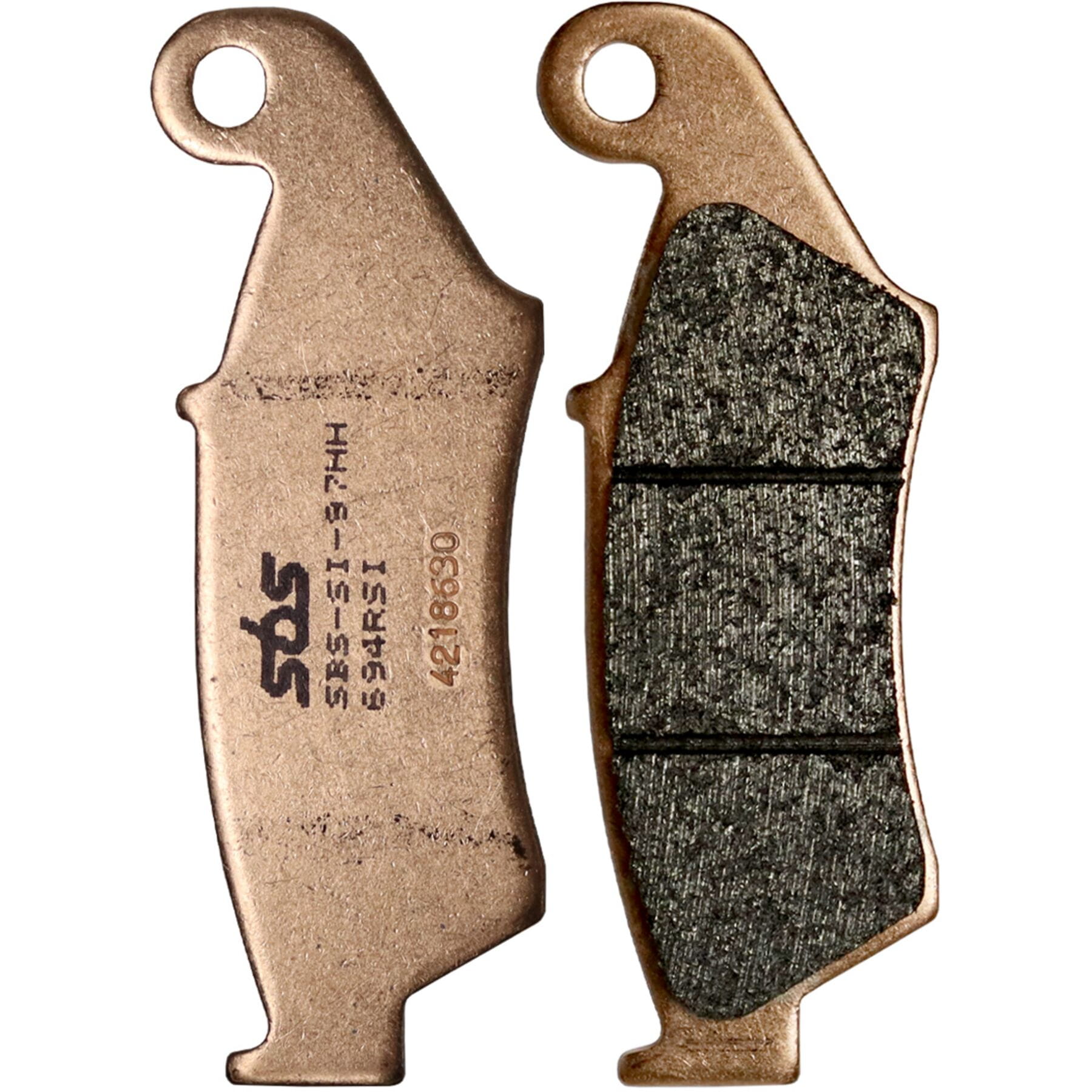 559RSI Off-road Racing sintered brake pads displayed against a white background, showcasing their rugged design and high-performance features.