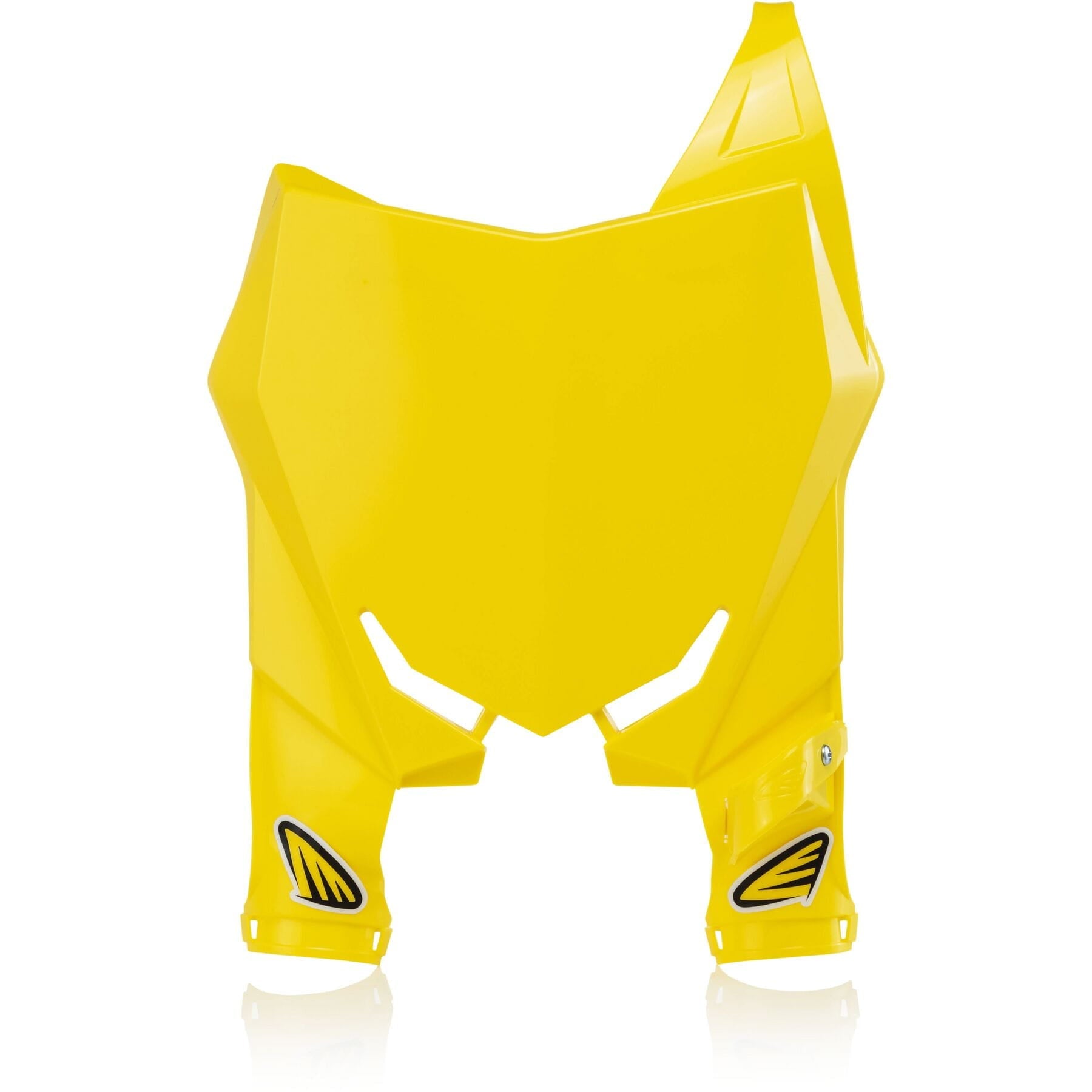 Stadium Front Plate for Suzuki 2019-2022 in vibrant yellow color