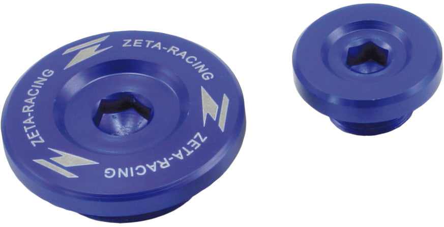 Engine plugs for YZF250 models 2001-2013 in blue color