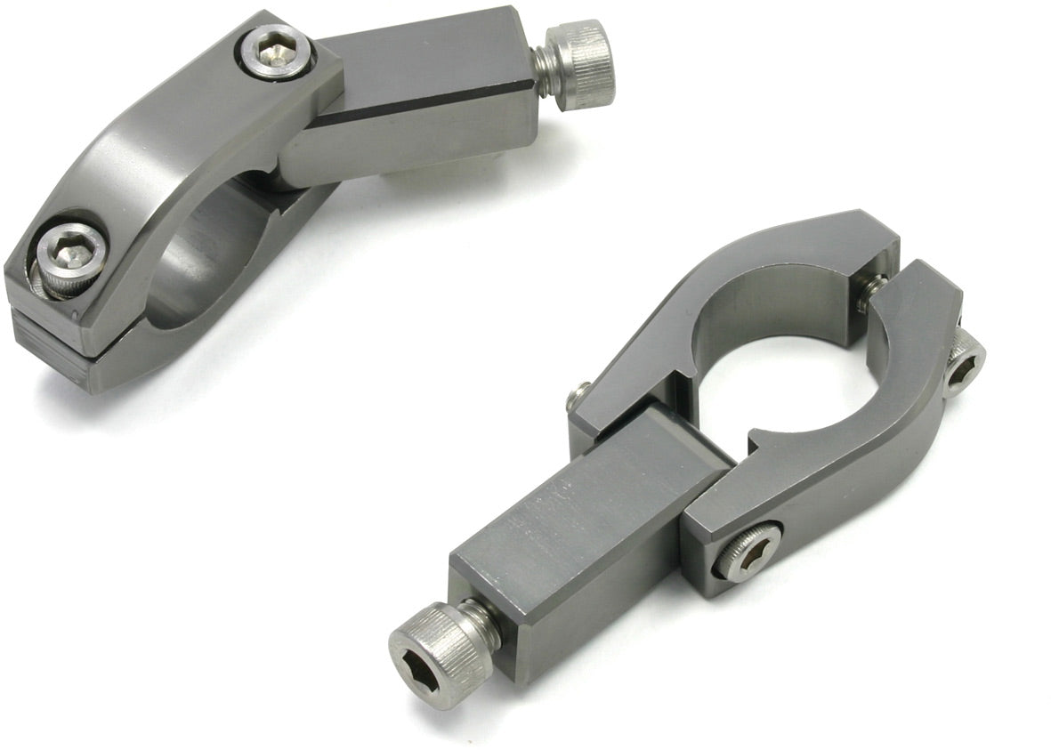 Armor hand guard replacement clamps designed for 28.6mm bars, showcasing durable construction and a sleek finish.