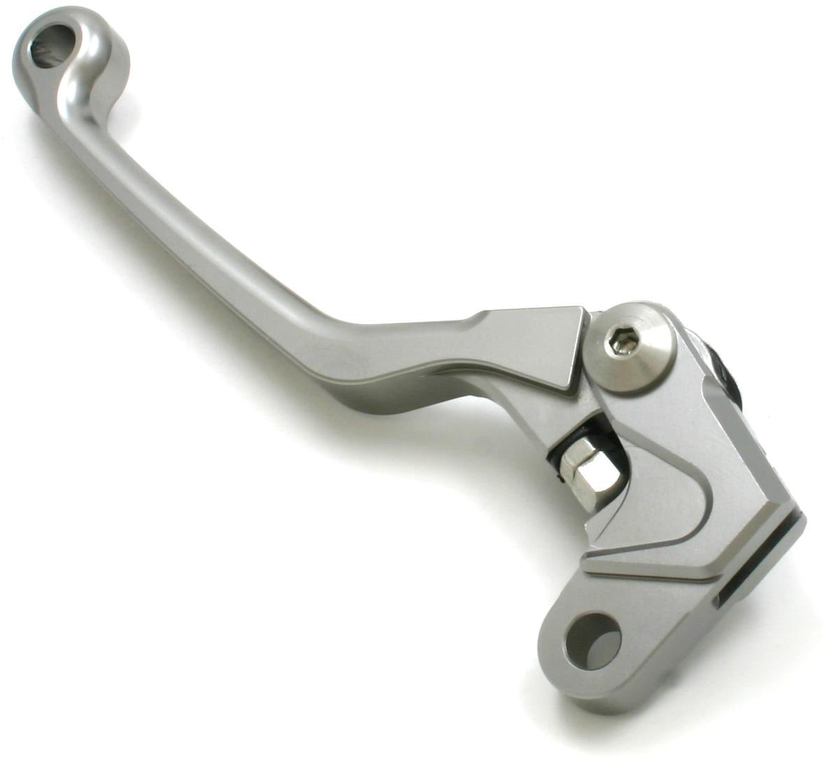 Pivot clutch lever 4-finger for Yamaha YZ 2000-2014, YZF 2000-2008, Kawasaki KXF250 2005-2020, and KX450 2006-2018