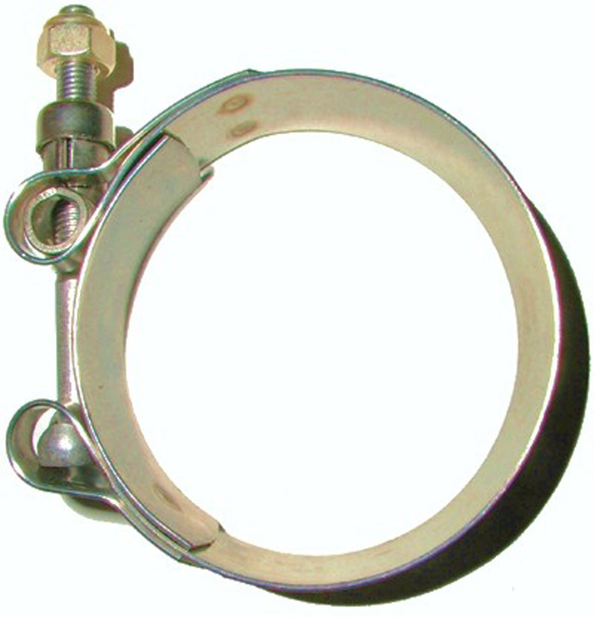 Stainless Exhaust Pipe Clamp designed for durable and corrosion-resistant connections in automotive exhaust systems.