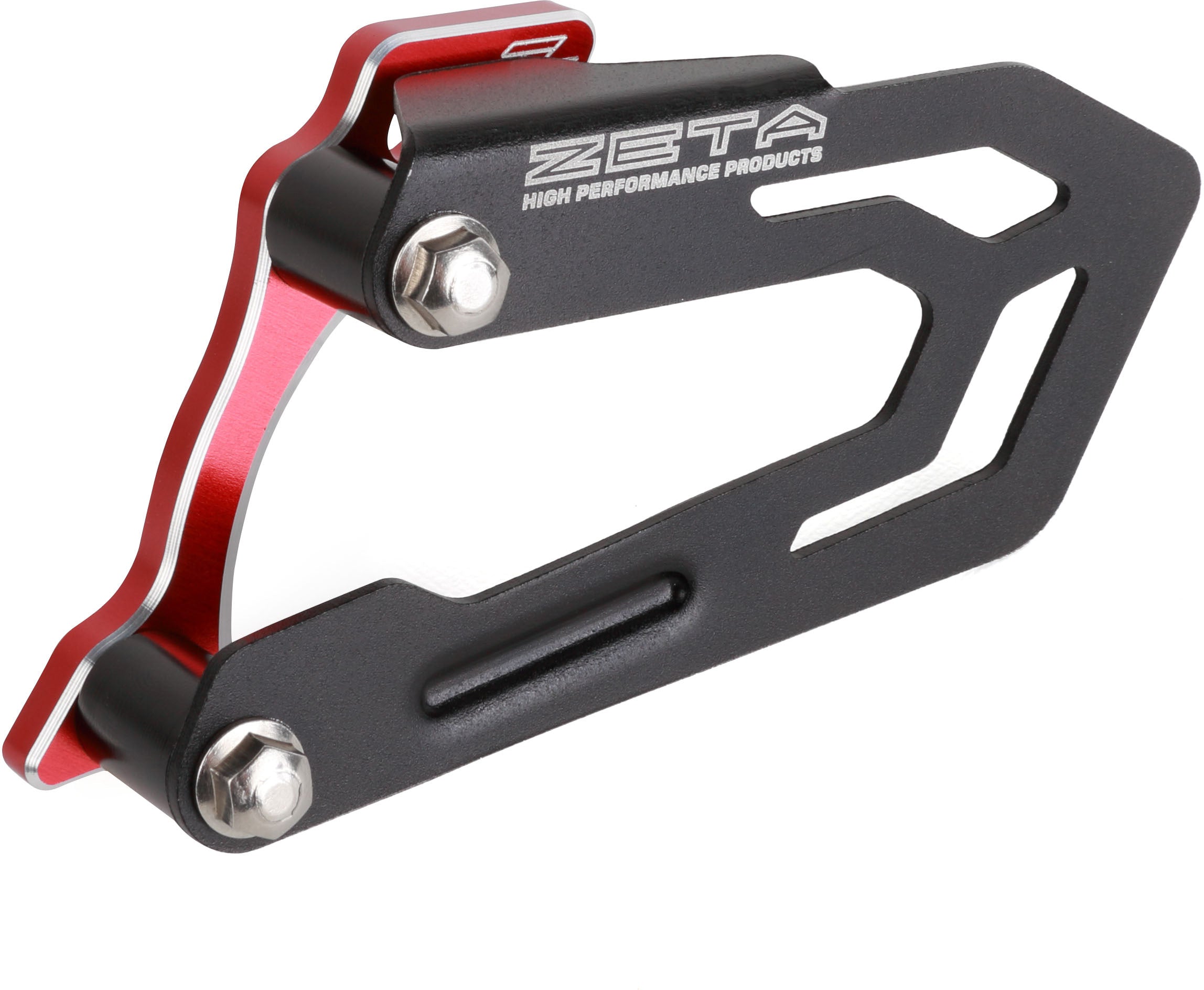 Case Saver with Cover RMZ250 11-22, RMZ450 10-22 in red, designed for enhanced protection and durability for dirt bike engines.