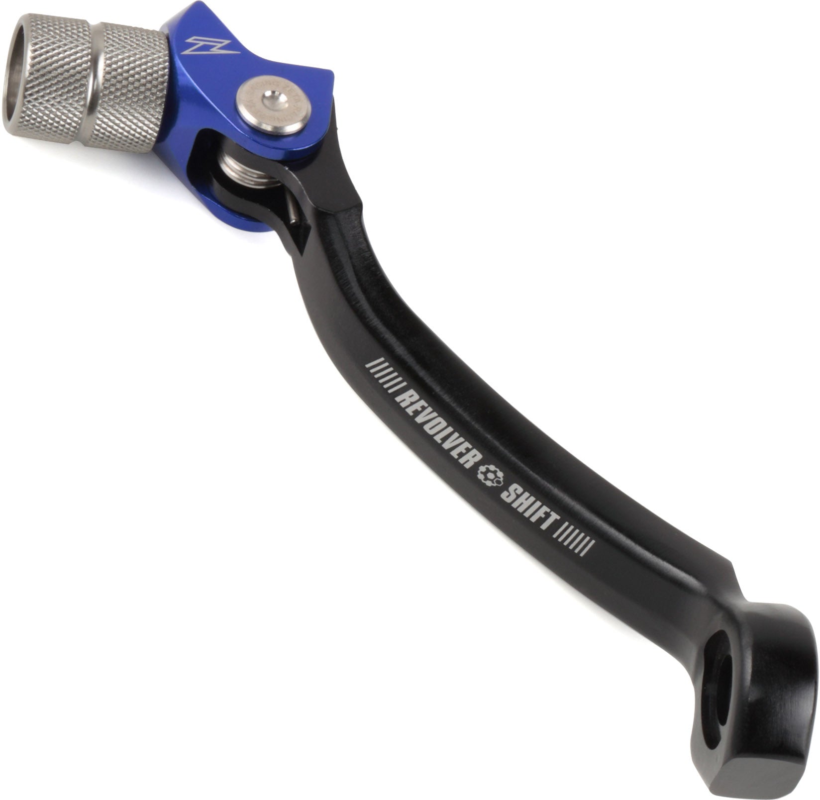 Revolver adjustable shift gear lever in blue for TC TE 125/150 models from 2017 to 2021