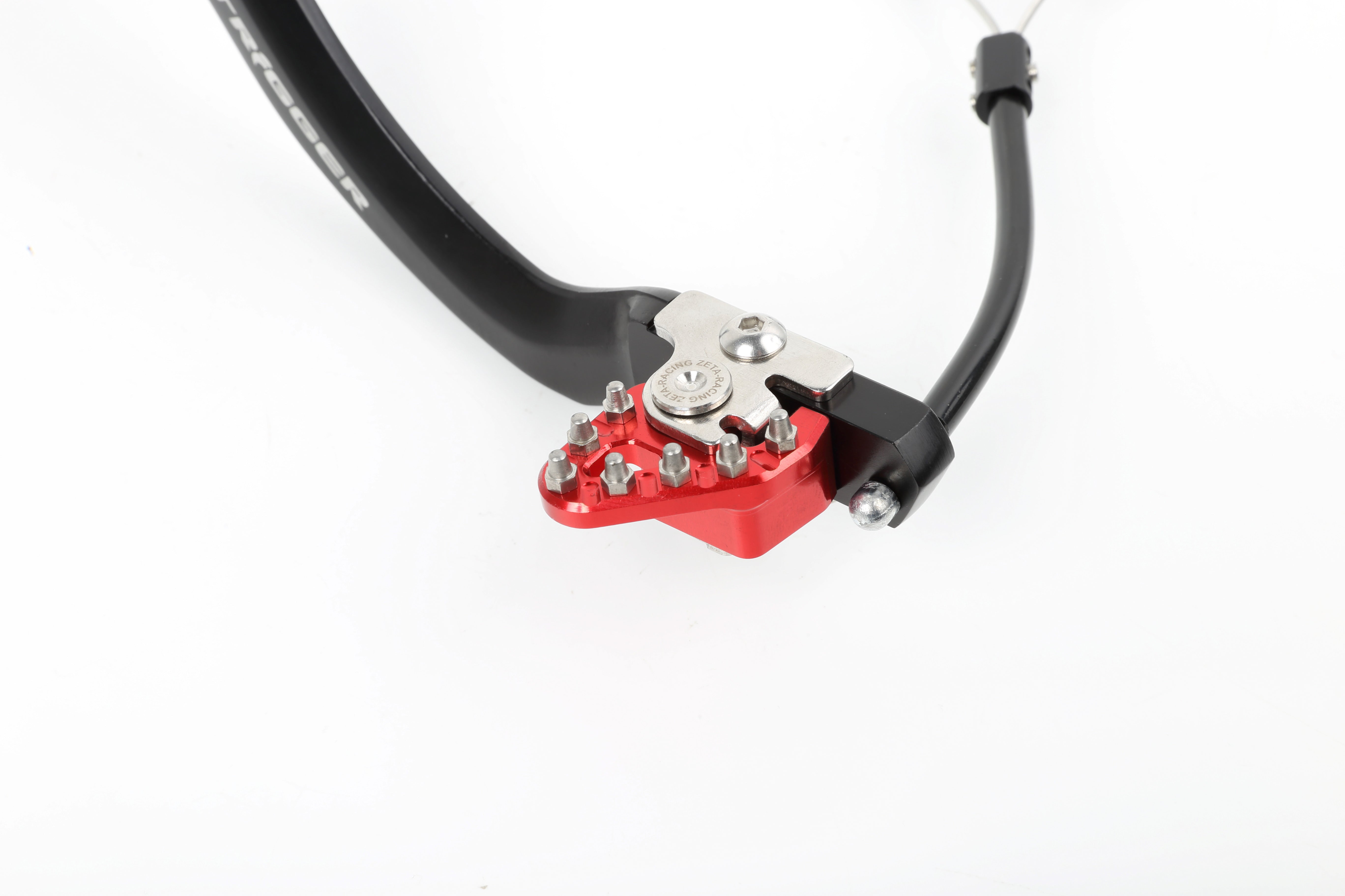 Trigger Rear Brake Pedal Lever for CRF250 and CRF450R models from 2005 to 2022 in red color