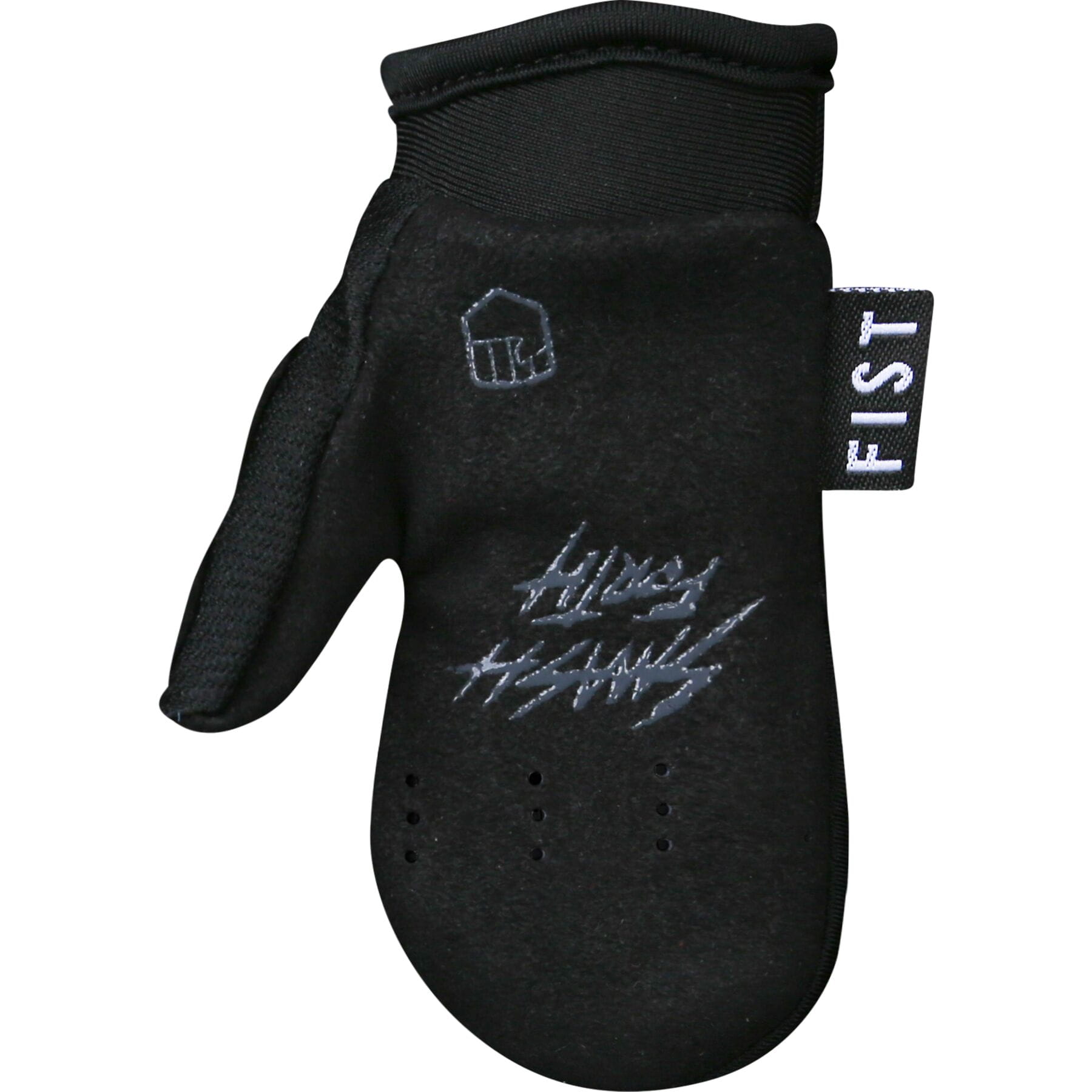 Stocker Black BABY - Mitt for toddlers, featuring a sleek black design and warm lining for winter protection.