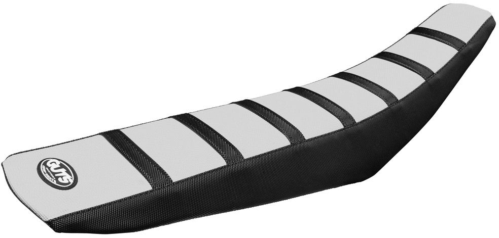 Ribbed Velcro Cover in Black with Grey Top for Kawasaki KX450F model years 2016-2018